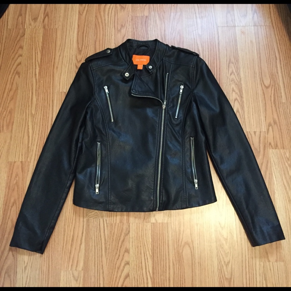Joe Fresh leather jacket