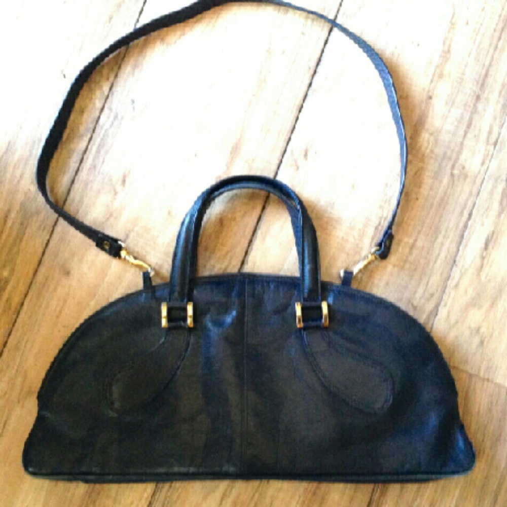 Vintage El Corte Ingles Navy Blue Purse