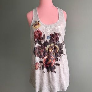 Sequined Tank by Express