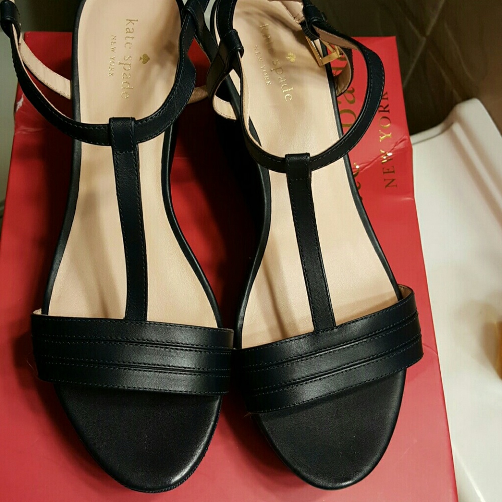 Kate spade wedge sandels