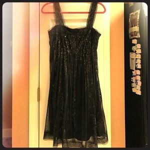 Black cocktail dress