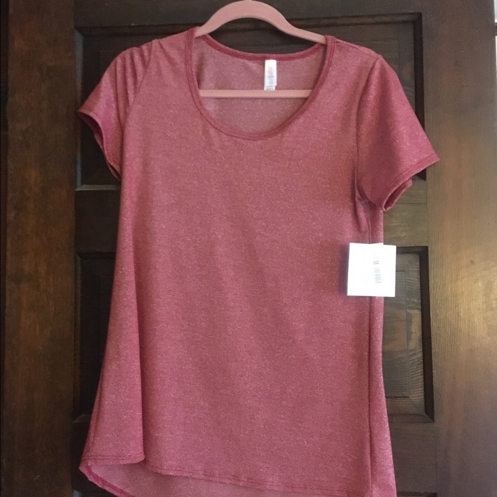 NWT Lularoe Classic Tee Small Shimmer