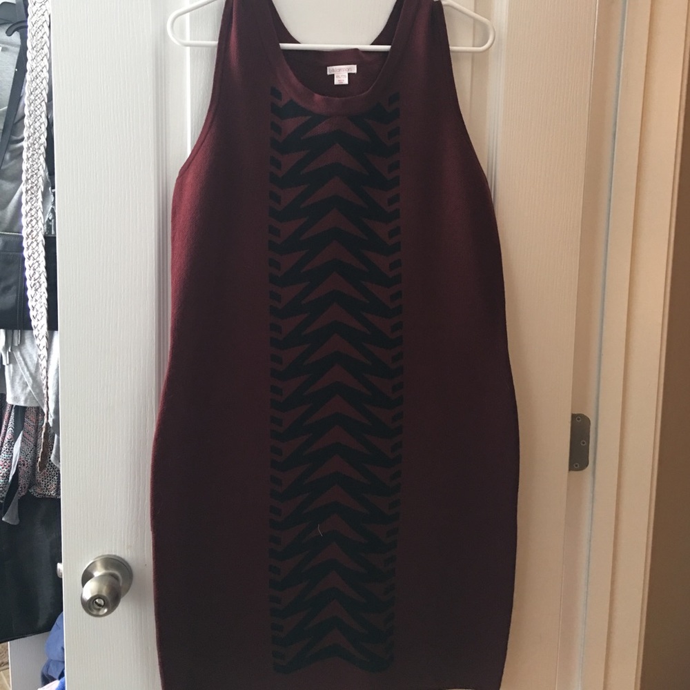 Xhiliration sleeveless sweater dress