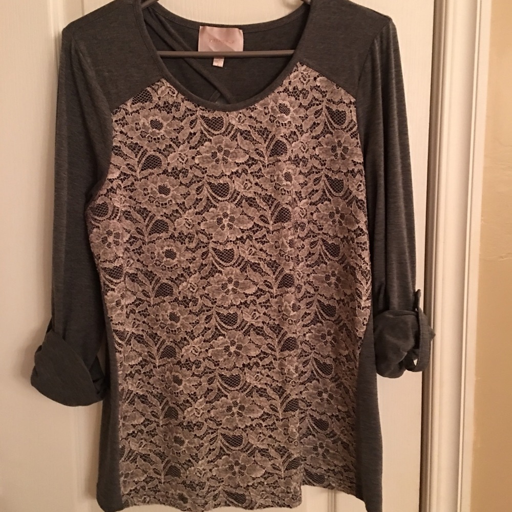 Stitch fix skies are blue cotton shirt