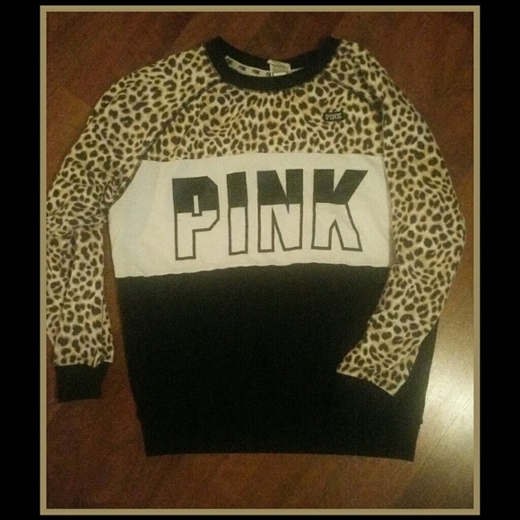 PINK Victoria's Secret Tops - VS Pink top with animal print