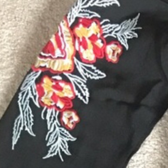 Submit ANY offer! Black Embroidered Dress - Picture 5 of 5