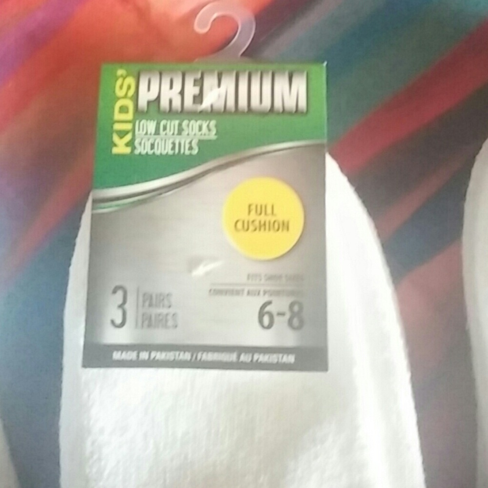 1 pk left** white Socks