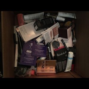 Unused and unopened samples