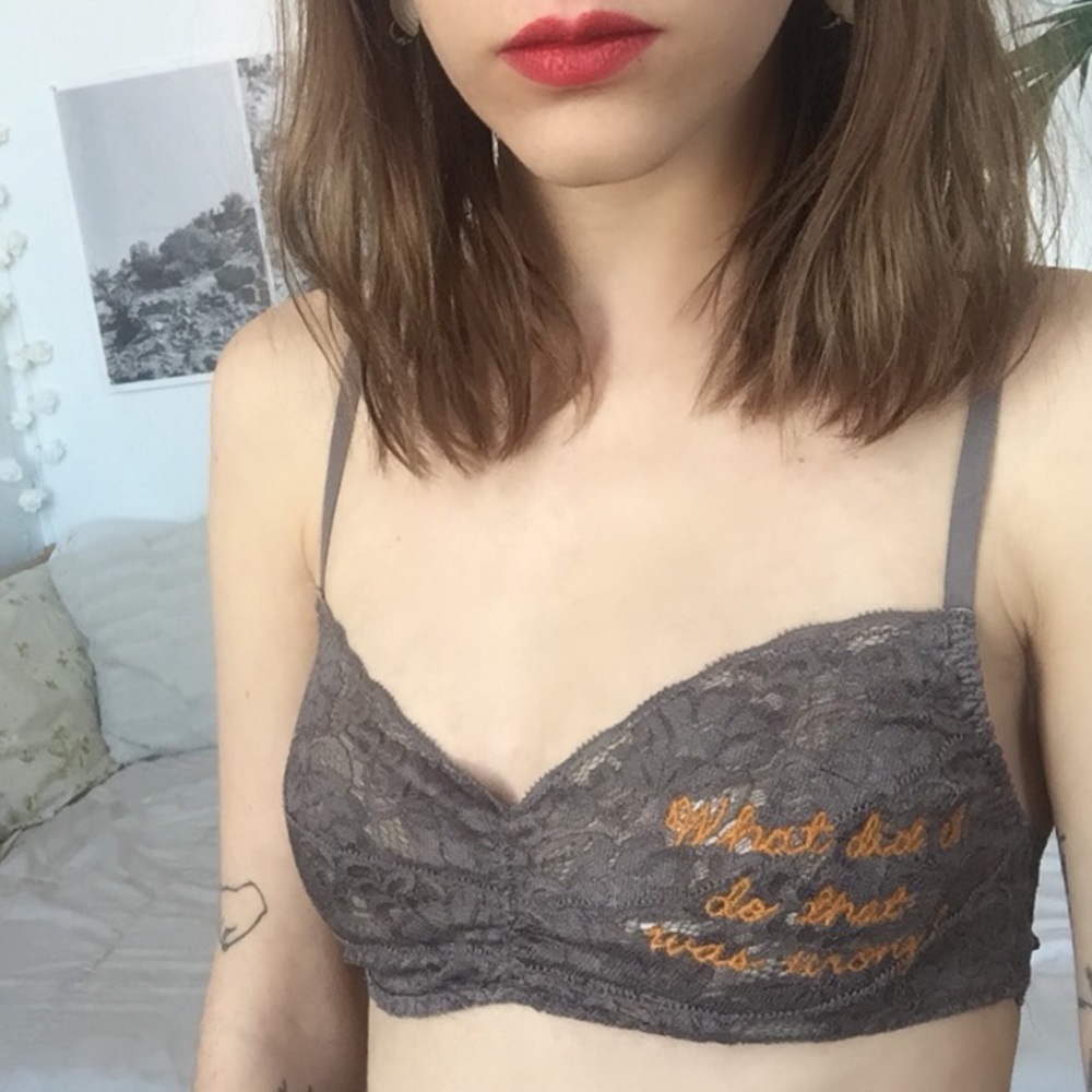 Embroidered Bralette