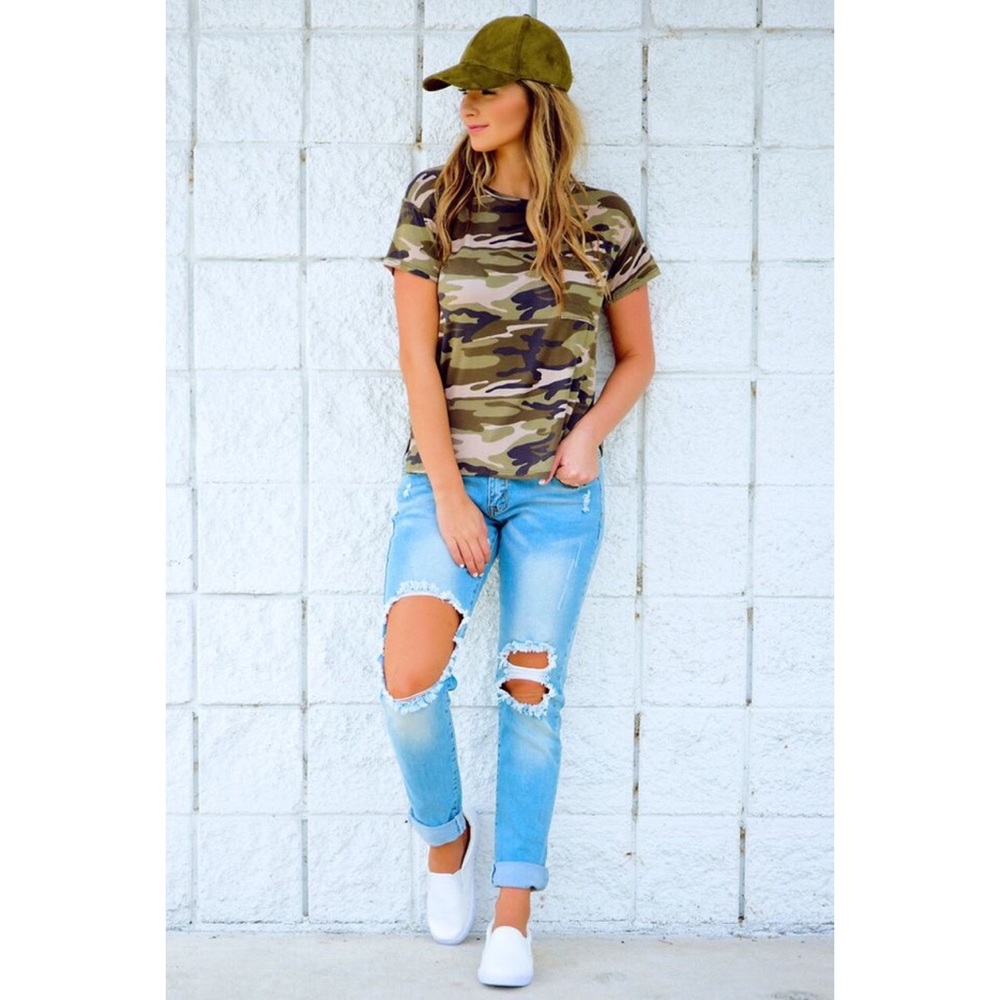 Small Camo Tee from Shop Hopes