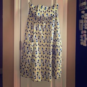 Gianni Bini multicolored strapless