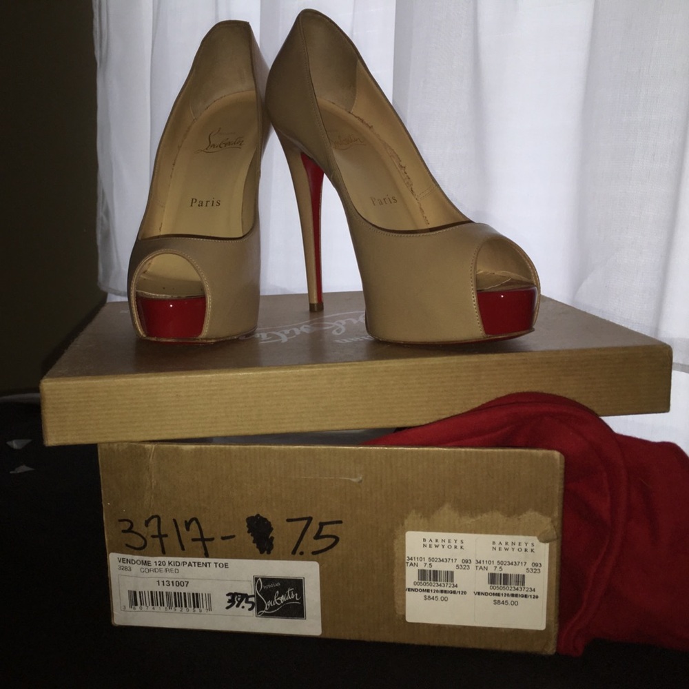 100% real Christian louboutin