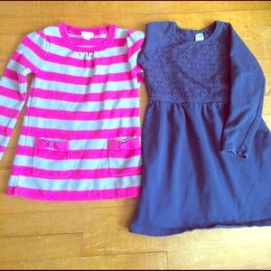 Two cute long sleeved dresses!