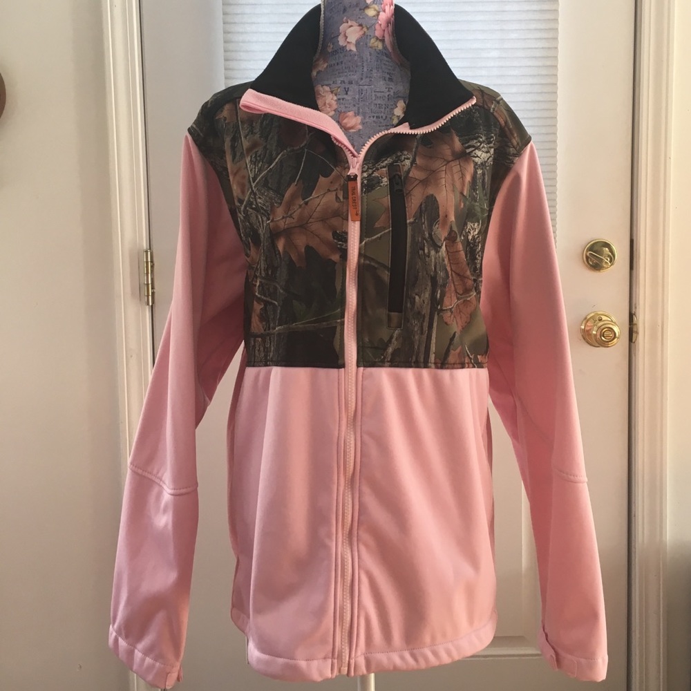 🍃XXL Trail Crest Camo & Pink Coat🍃