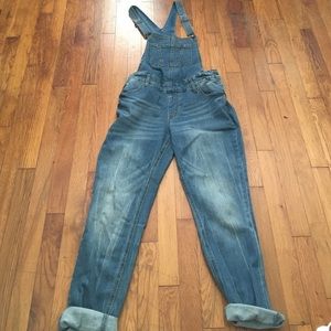 Denim overalls