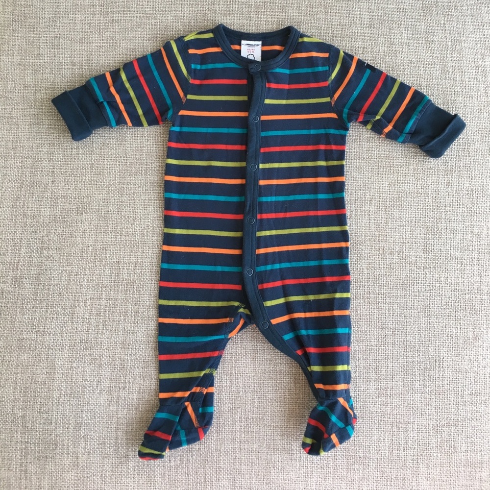 Polarn of Sweden - Footsie pjs 0-3 months