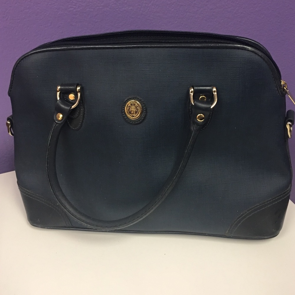 Navy blue purse
