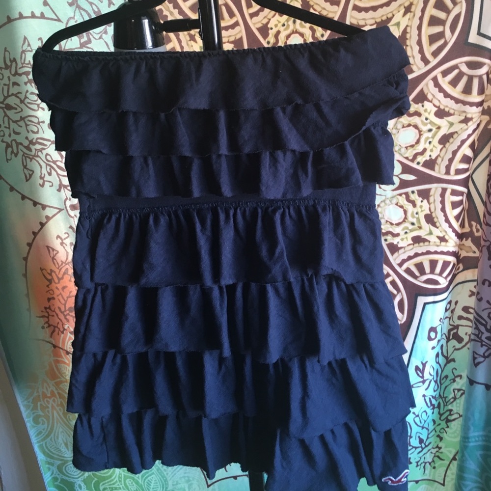 Hollister ruffle mini dress