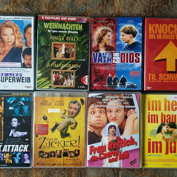 DVD set-8 German movies PAL system great condition - Picture 1 of 1