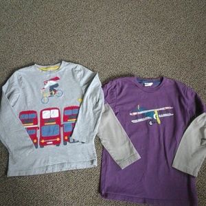 2 boys mini boden shirts