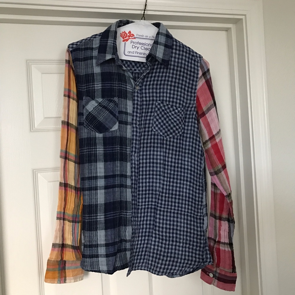 54' Vintage Havana Classics flannel button up s M