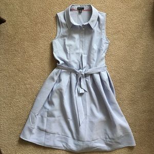 Seersucker Style Shirtdress