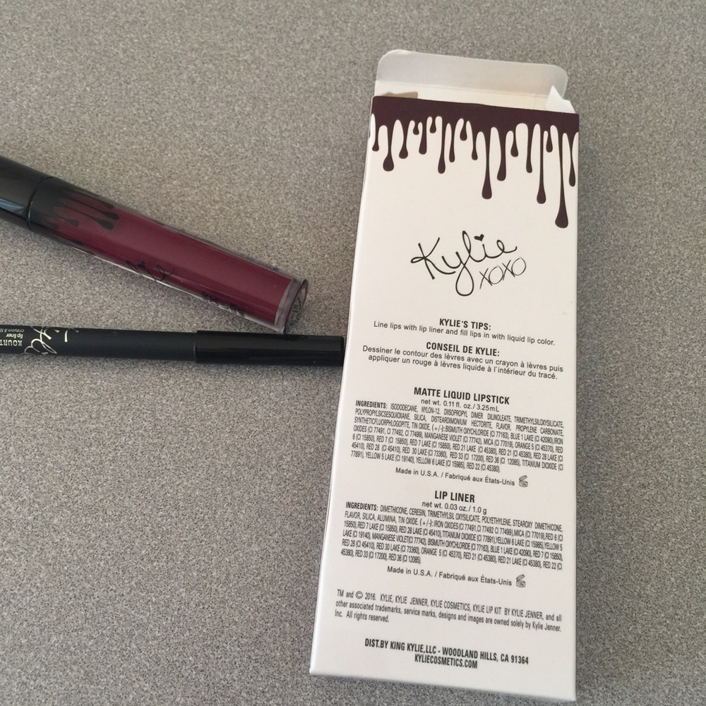 Kylie Kourt K lipstick kit