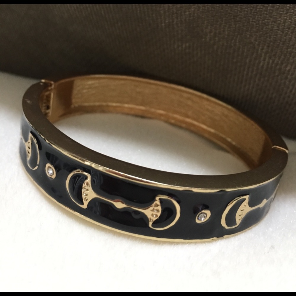 Black and gold bracelet