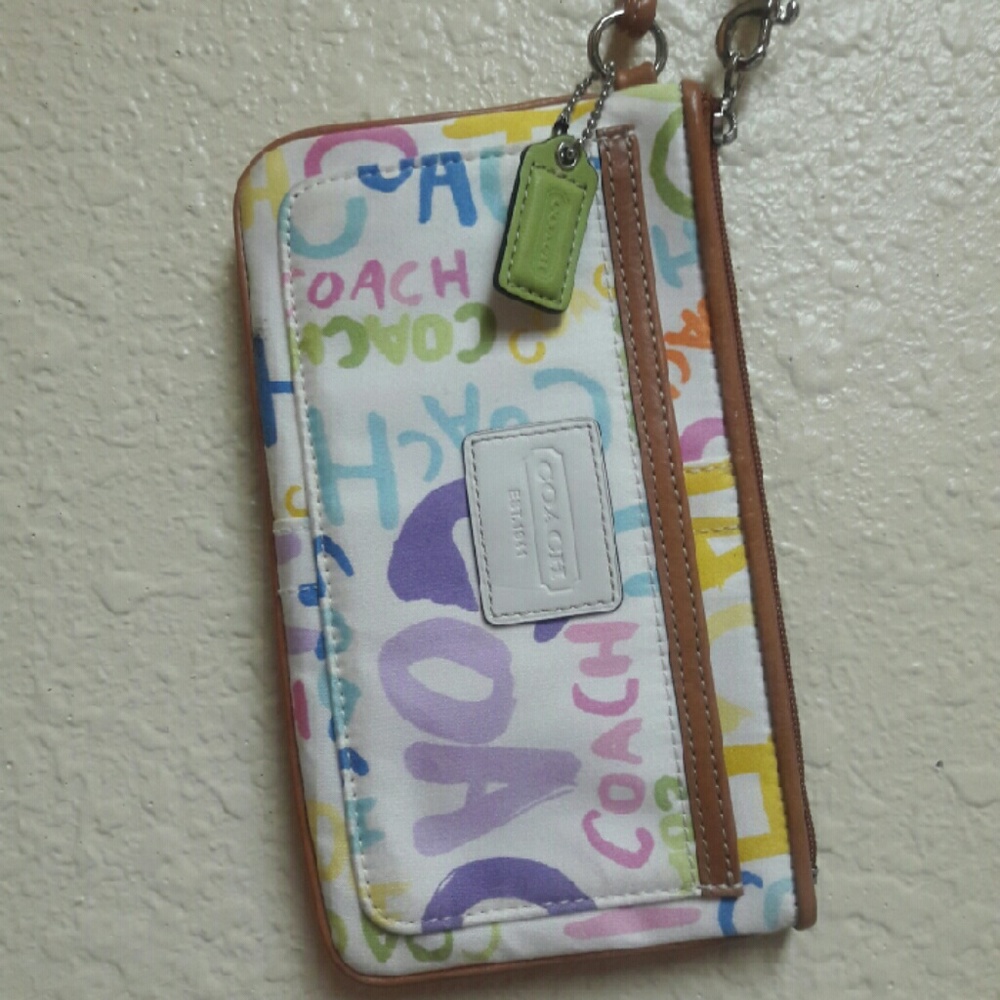 Coach wristlet