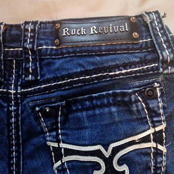 Rock revival cut off shorts size 27 - Picture 4 of 6