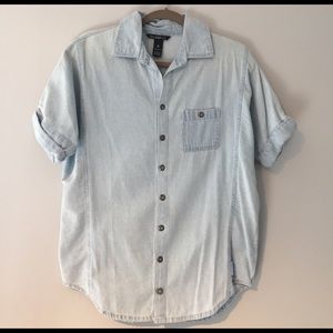 Billabong Short Sleeve Denim Button-Up