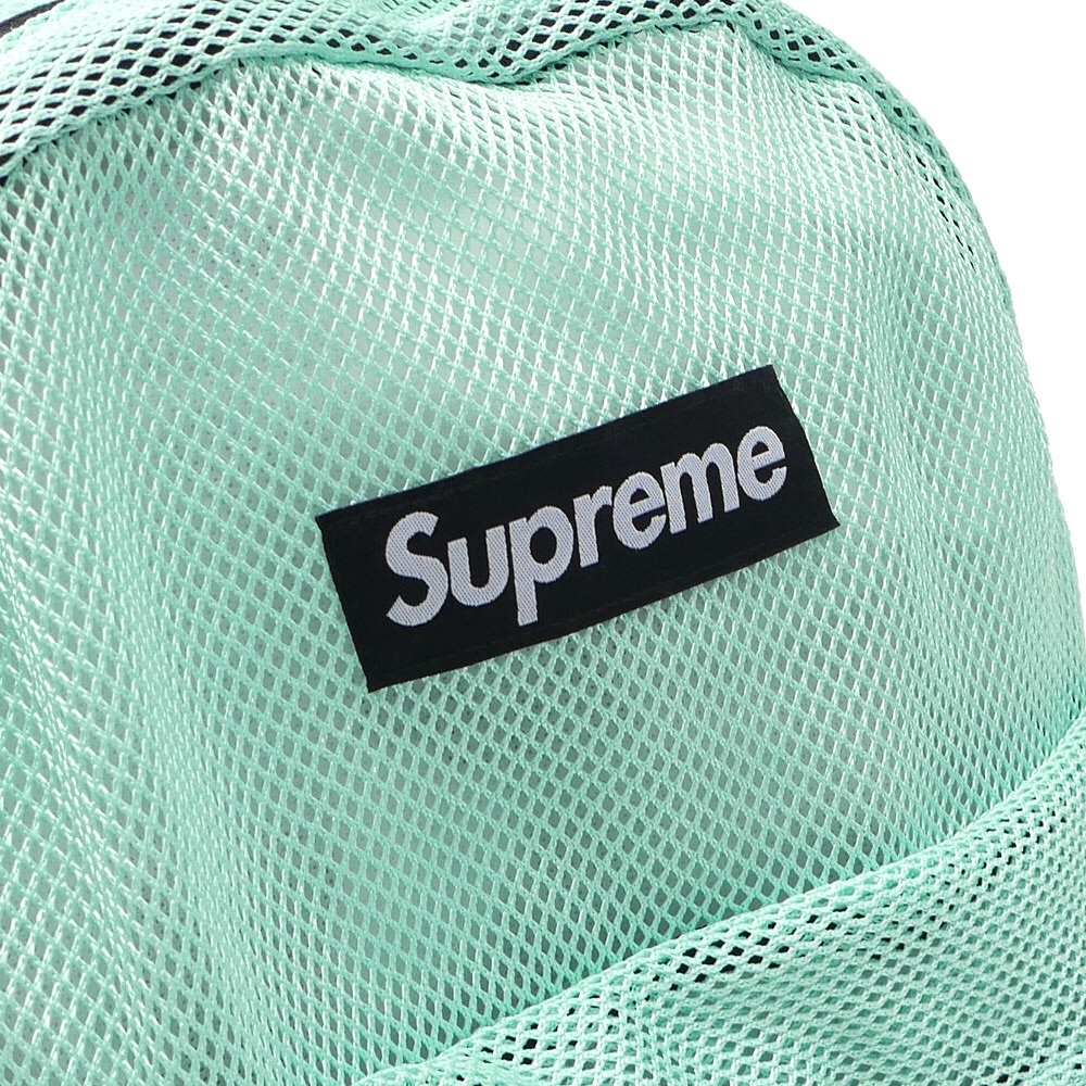 Supreme mesh backpack "16 SS in mint