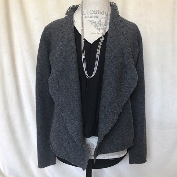 Eileen Fisher Wool Cascading Jacket - Picture 2 of 5