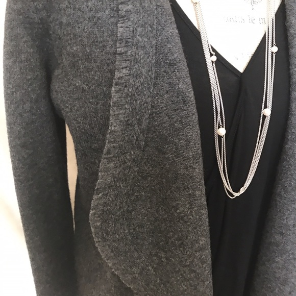 Eileen Fisher Wool Cascading Jacket - Picture 3 of 5