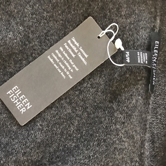 Eileen Fisher Wool Cascading Jacket - Picture 5 of 5