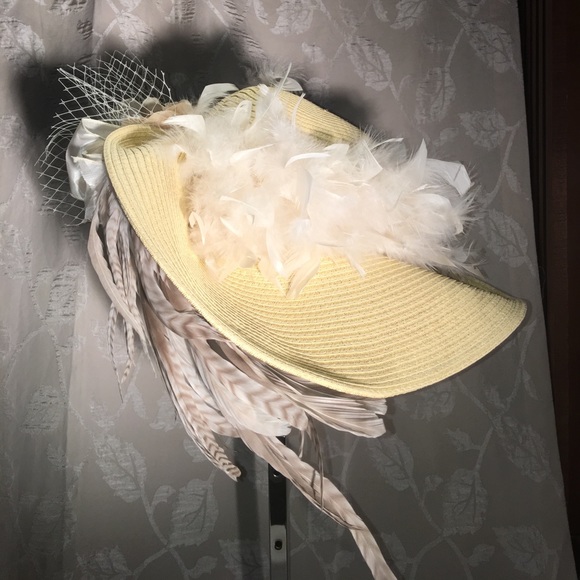 Custom made Derby feather Hat
