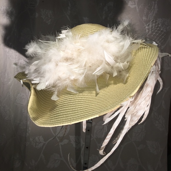 Custom made Derby feather Hat