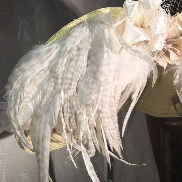 Custom made Derby feather Hat