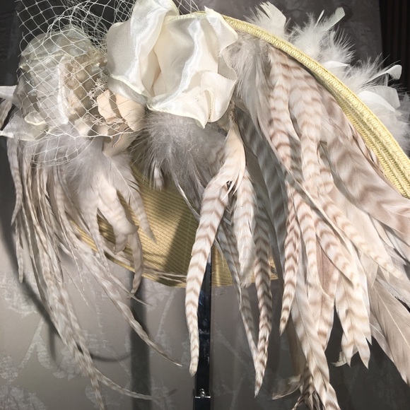 Custom made Derby feather Hat