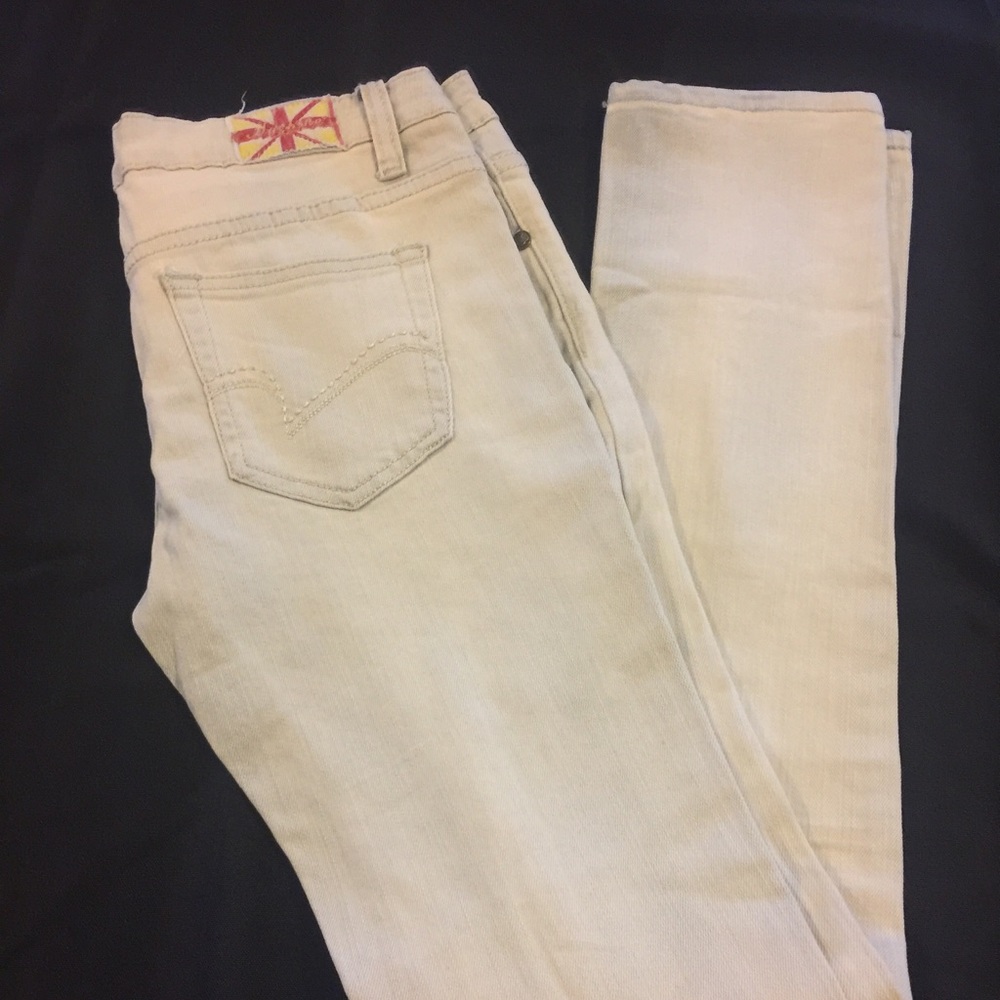 Machine skinny jeans