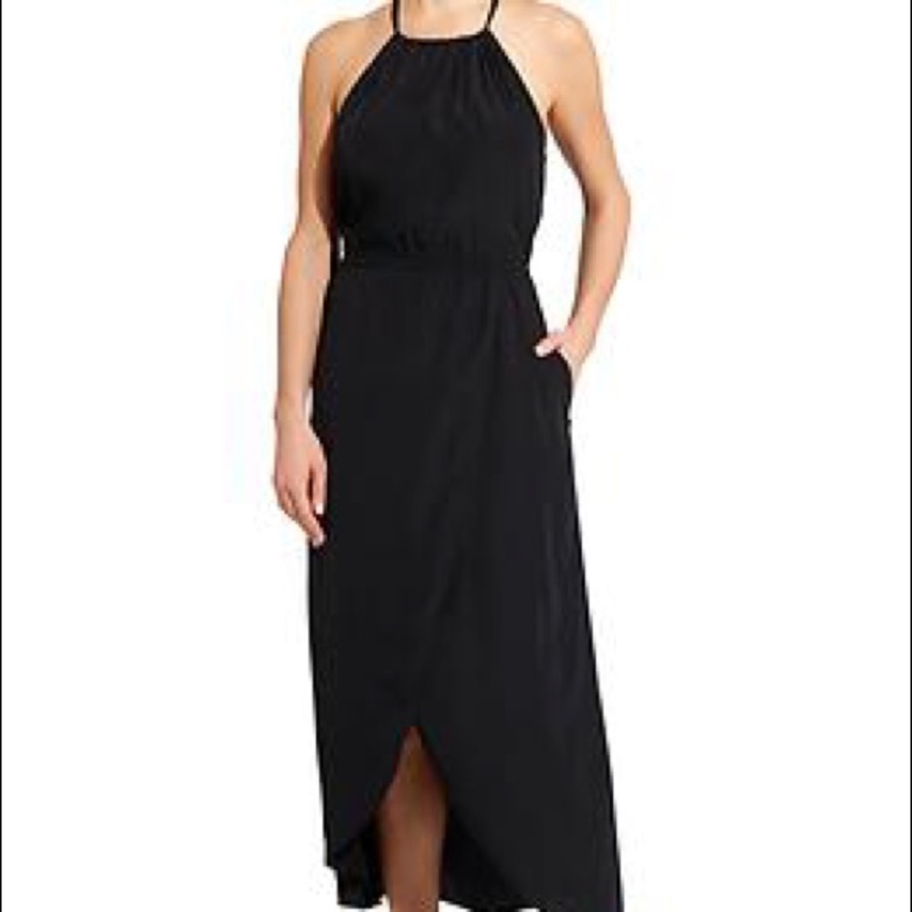 NWOT. Athleta Bra Top Halter Maxi Dress