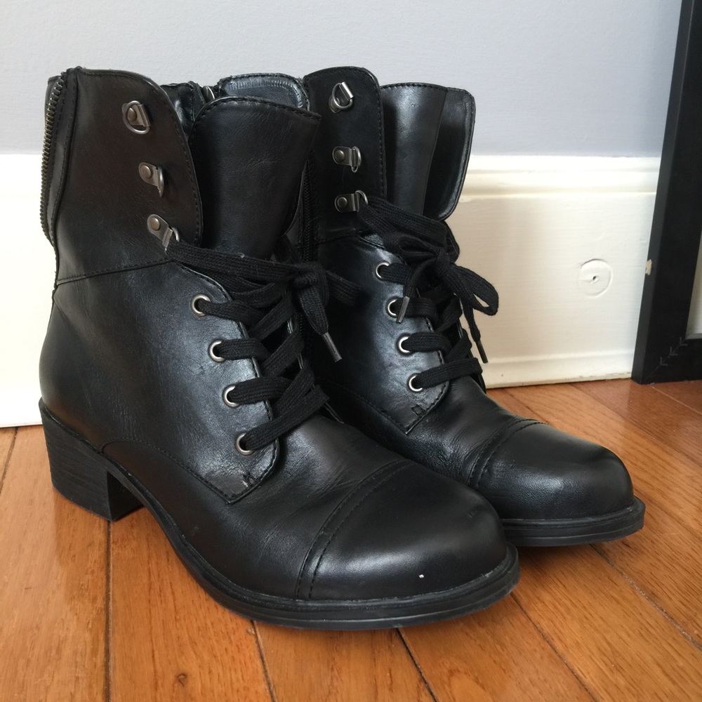 Marc Fisher combat boots