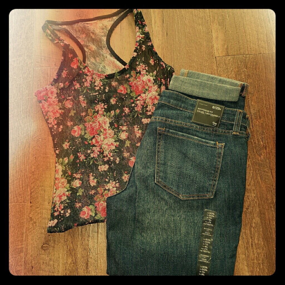 Brand new boyfriend jeans