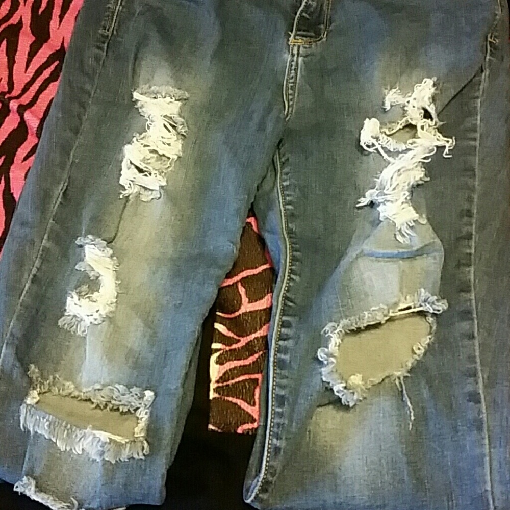 ripped jeans