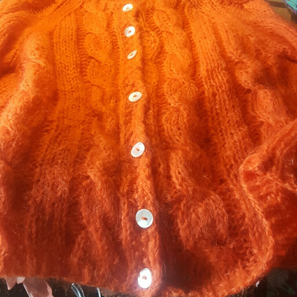 Vintage hand made cozy sweater