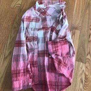 Plaid button up aropostale shirt
