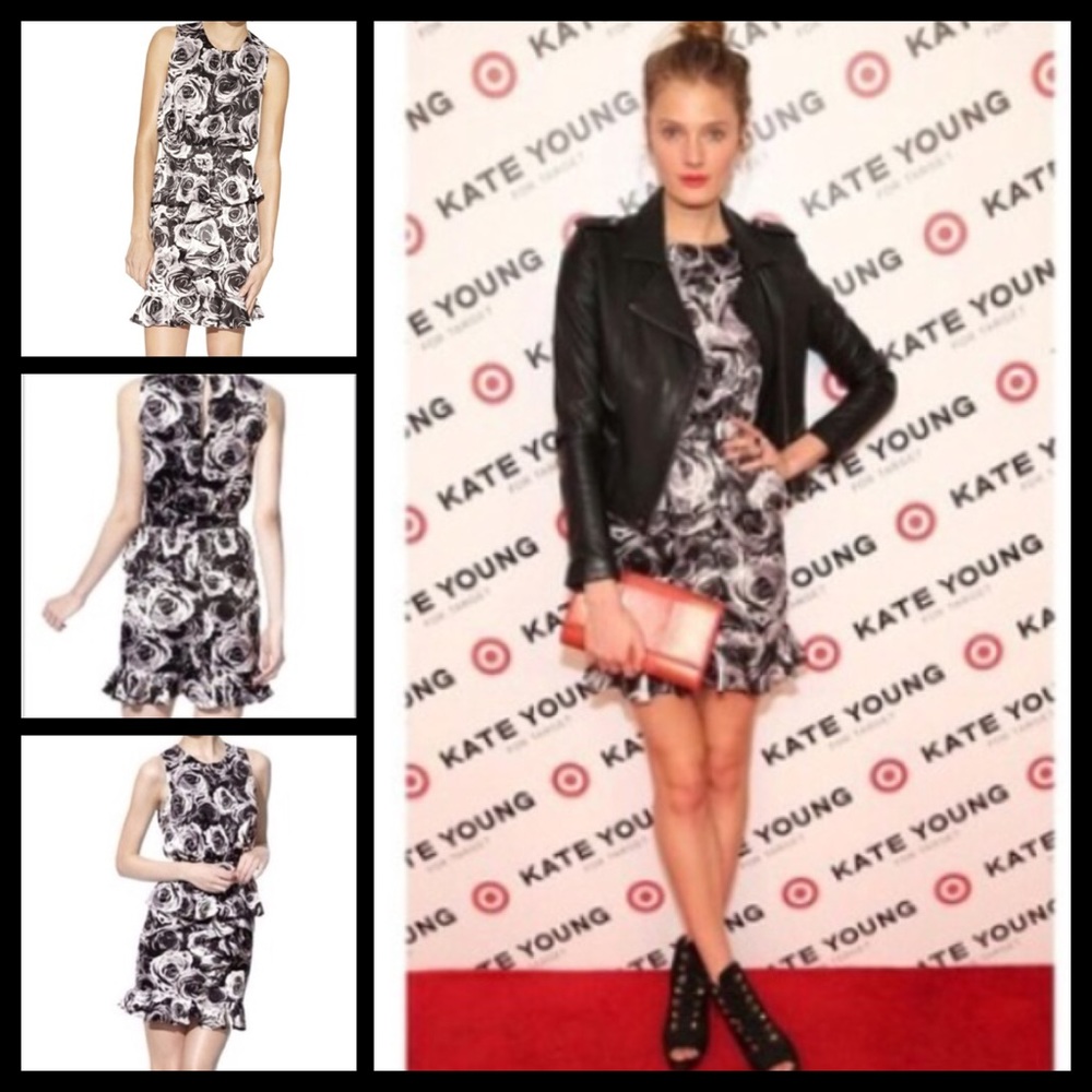 KATE YOUNG - For Target • Rose print Dress •