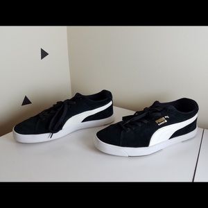 Men's Black Puma Suede Classic Shoes