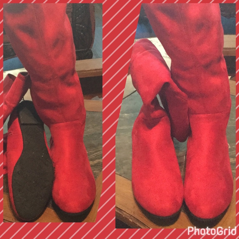 Red boots