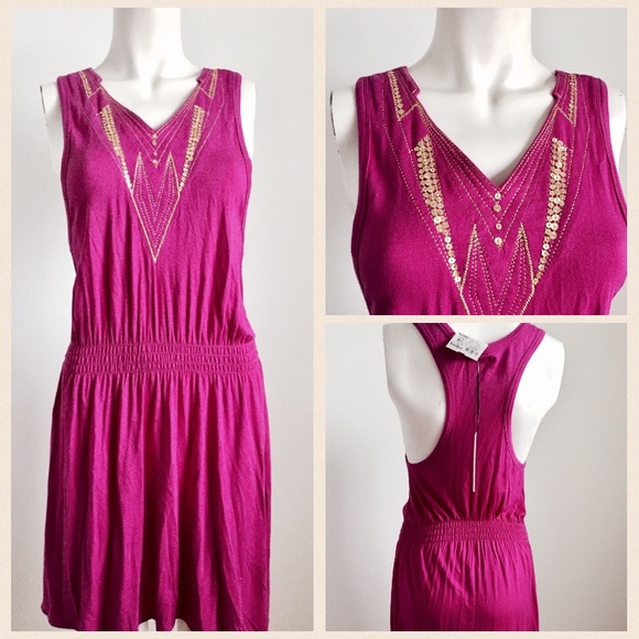 Sweetees Dresses & Skirts - Sweetees purple and gold dress
